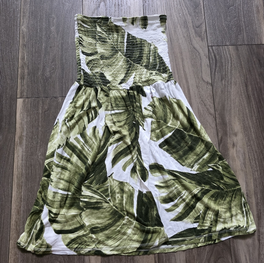 NWOT H&M Palm Leaf Dress